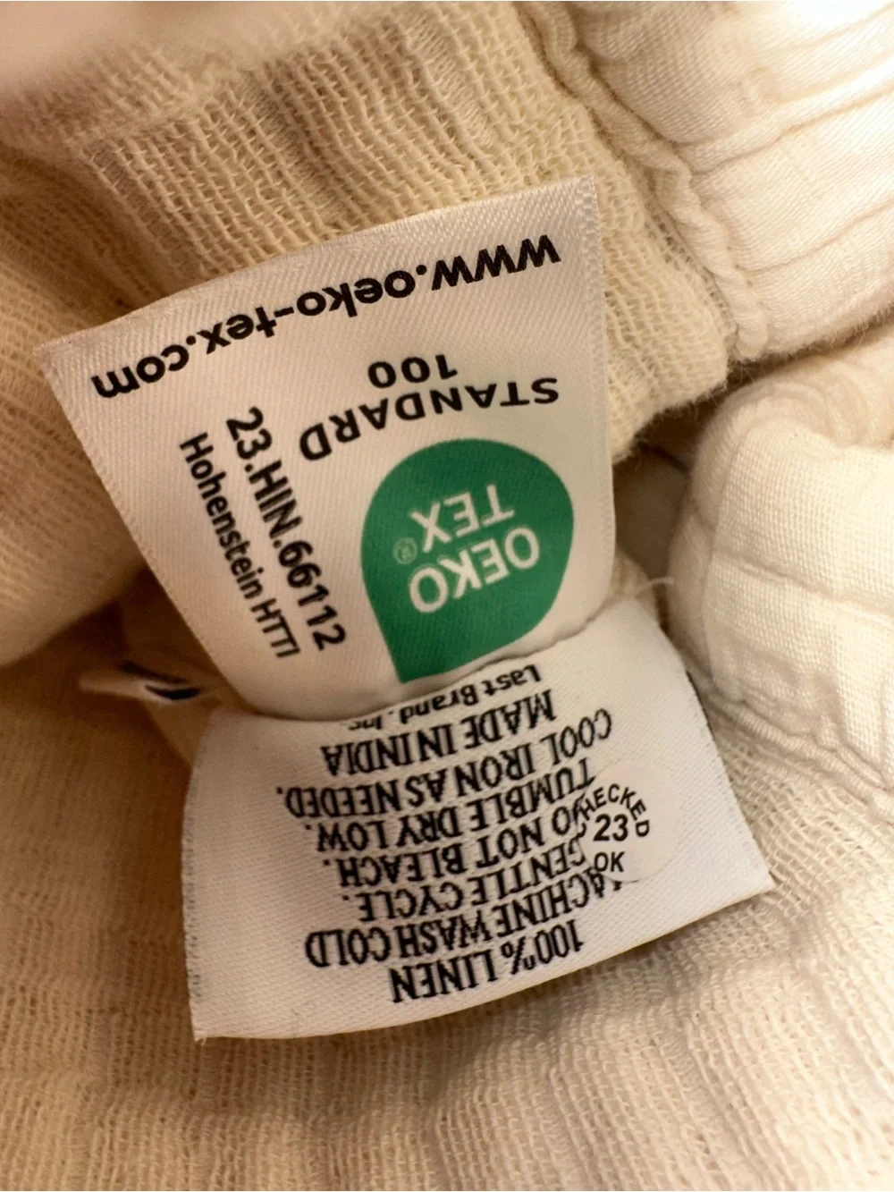 NWOT Quince King Cal King Ivory Ribbed Organic Cotton Coverlet No Shams